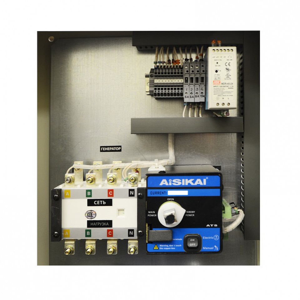 Блок АВР 200-320 кВт ПРОФ (630А, РКН)