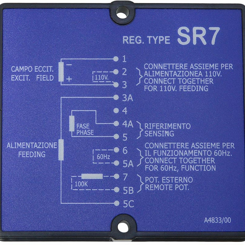 Регулятор напряжения SR7-2G / SR7-2G AVR