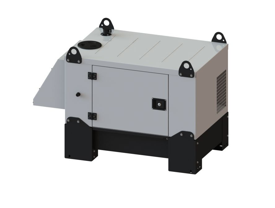 Дизельный генератор Fogo FDC 20 M3SA (в кожухе)